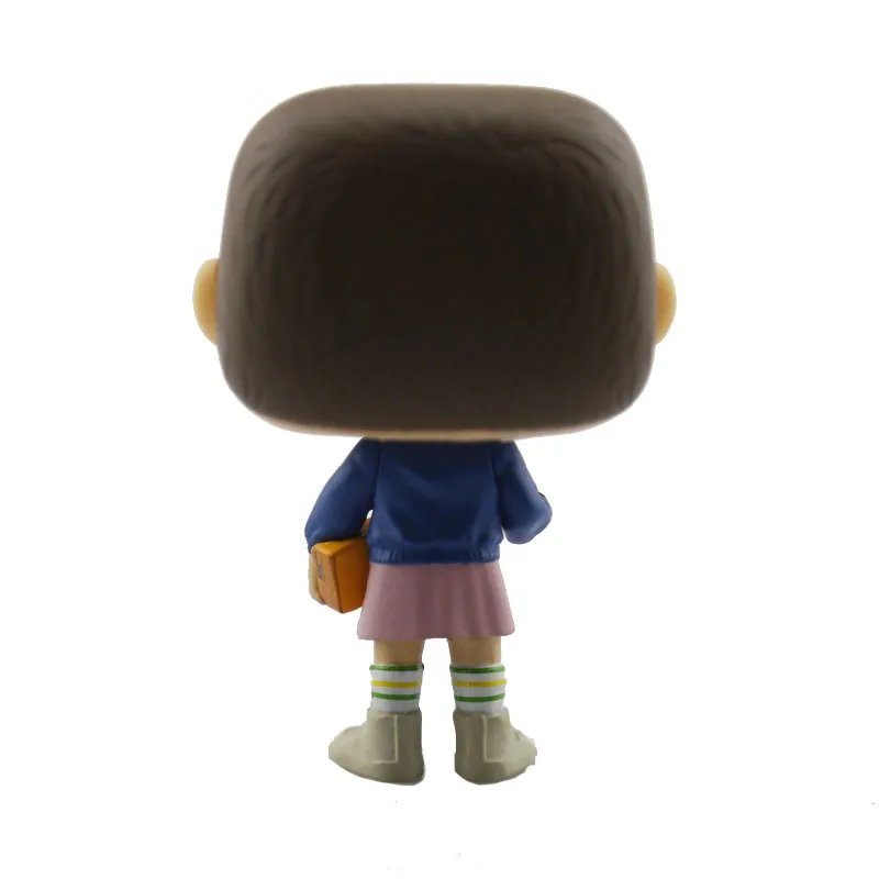 Стиль около 10 см странные вещи ELEVEN с EGGOS ручной DEMOGORGON фигурка качающаяся голова Q Edition для украшения автомобиля