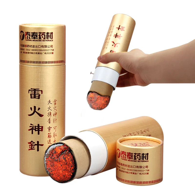 Бездымный Moxa палка рулонная горелка Moxibustion Rolls лечебная терапия для тела Лечение