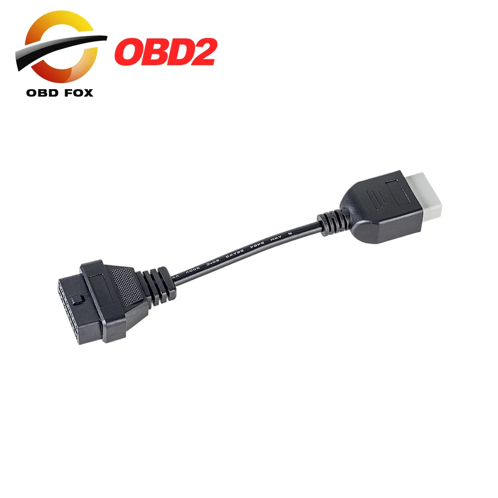 2018 лучшие продажи для Honda 5pin OBD1 адаптер 16pin OBD2 OBDII Для 5 pin до 16 гнездовой разъем