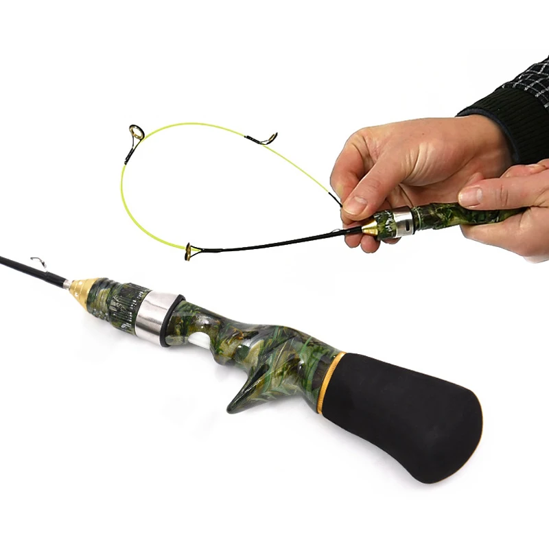 LEO Профессиональный Пистолет Тип ледяная Удочка рыболовная удочка составное