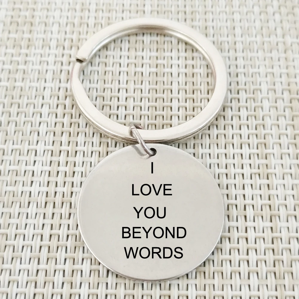 I LOVE YOU BEYOND слова буквы автомобильные брелки брелок для автомобильных сумок