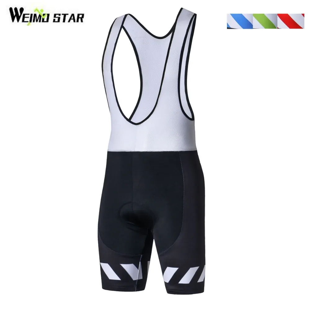 

Weimostar Cycling Bib Short Men Outdoor Wear Bike Bicycle Cycling 3D Padded Riding Bib Shorts XS-5XL 4Colors Bicycle Bib Shorts