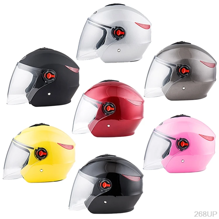 Moto rcycle шлем moto rbike Защитная шляпа moto cross скутер шлем защитный внедорожный полумаска для лица шлем