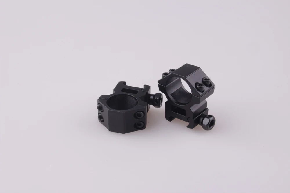 

TriRock 2pcs 25.4mm Low Profile Scope Mount Rings Dovetail Rail Mount and 20mm Top Rail Free Shipping