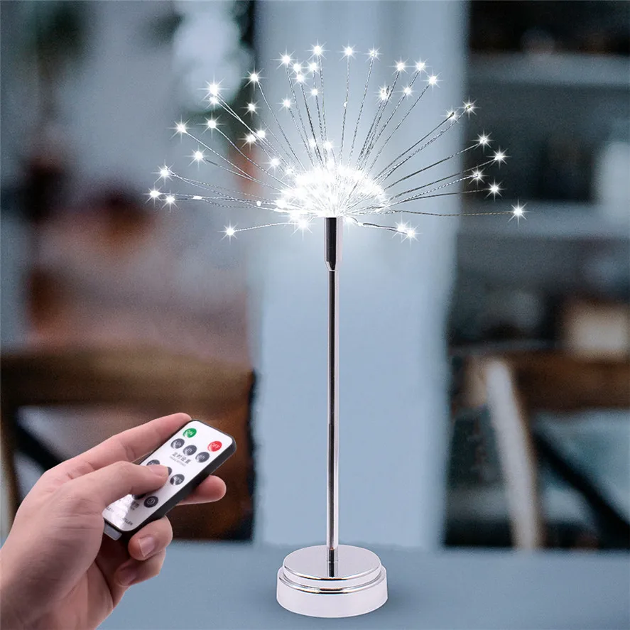 Новый день рождения украшение 1 шт. пульт дистанционного управления фейерверк