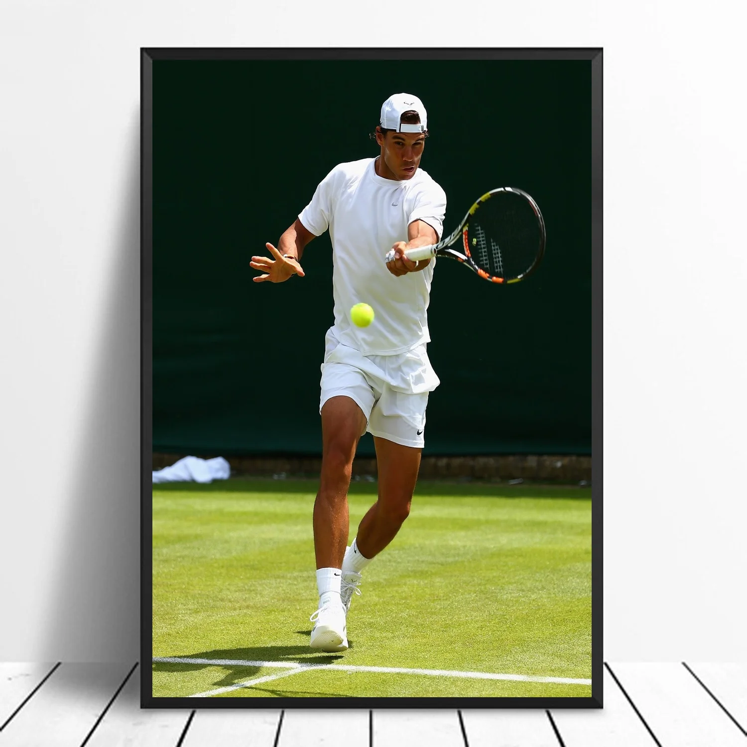 Roger Federer Tennis Grand Slam настенный Шелковый декор для плакатов | Дом и сад