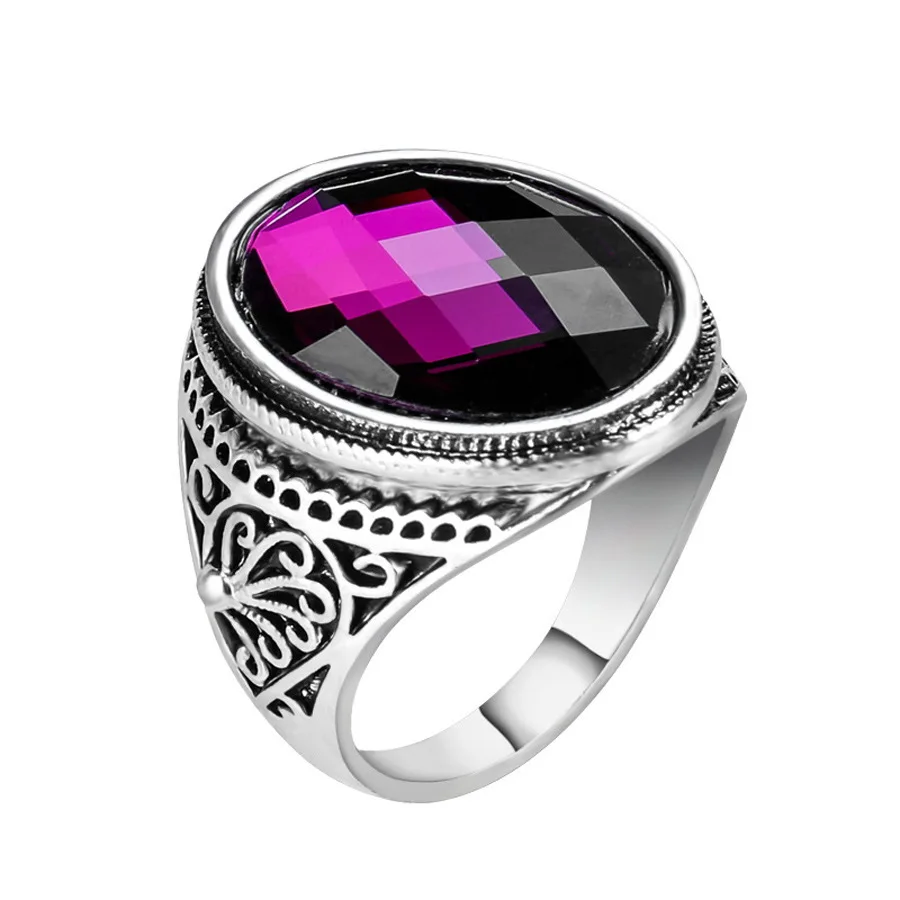 New Arrival Water Glass Ring Precious Stone Plated Elegant High Quality Fashion Finger Women‘s Rings | Украшения и аксессуары