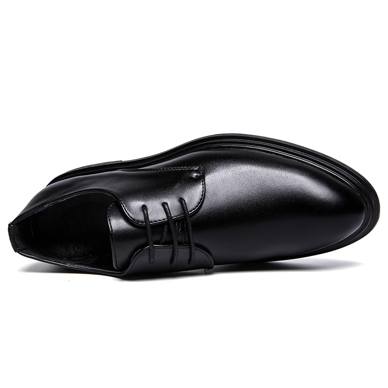 Туфли мужские классические в британском стиле мягкие удобные свадебные туфли на