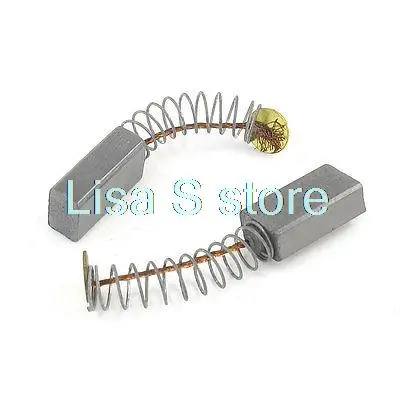 

2 Pcs Power Tool Part Carbon Brushes 35/64" x 5/16" x 1/5"