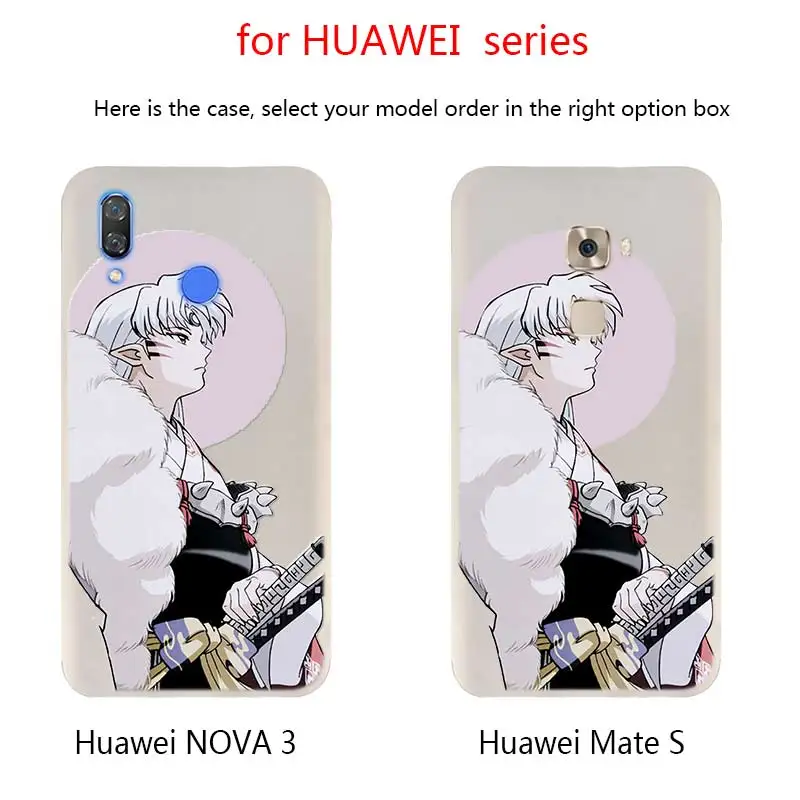 Чехлы для телефонов Inuyasha из японского аниме kagome Huawei Mate 30 20 10 Lite Pro мягкий
