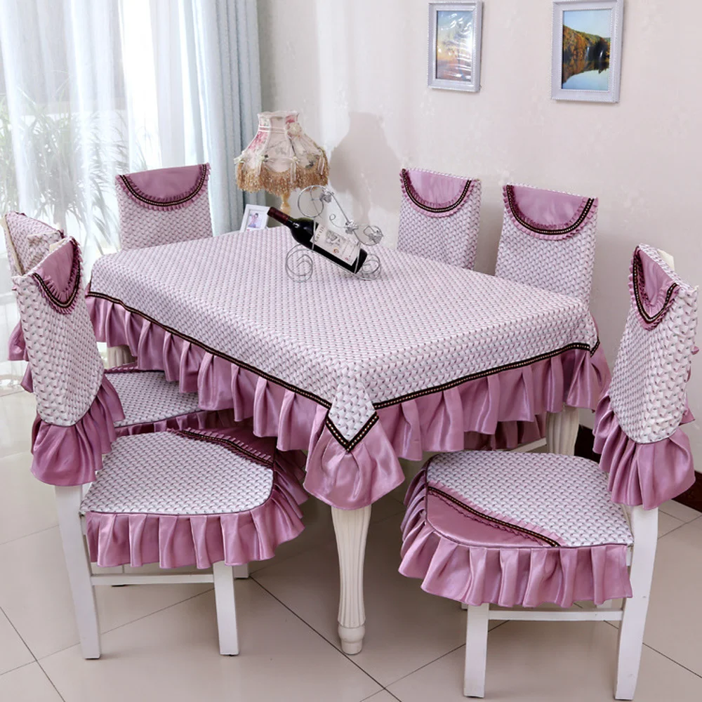 Новинка Цветочная пасторальная настенная скатерть стильное украшение для стола