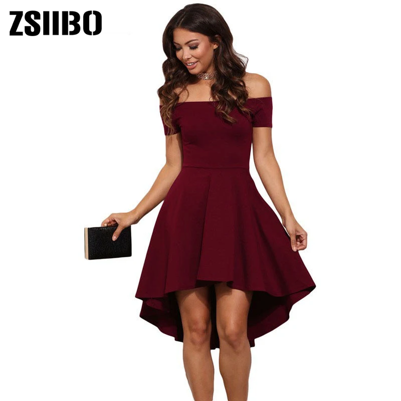 ZSIIBO Лето 2019 для женщин женские элегантные пикантные с открытыми плечами Тонкий