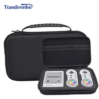 game case bag for nintend switch snes sfc classic mini for 2 controllers charger hdmi cable cover for nintendo switch hard pouch