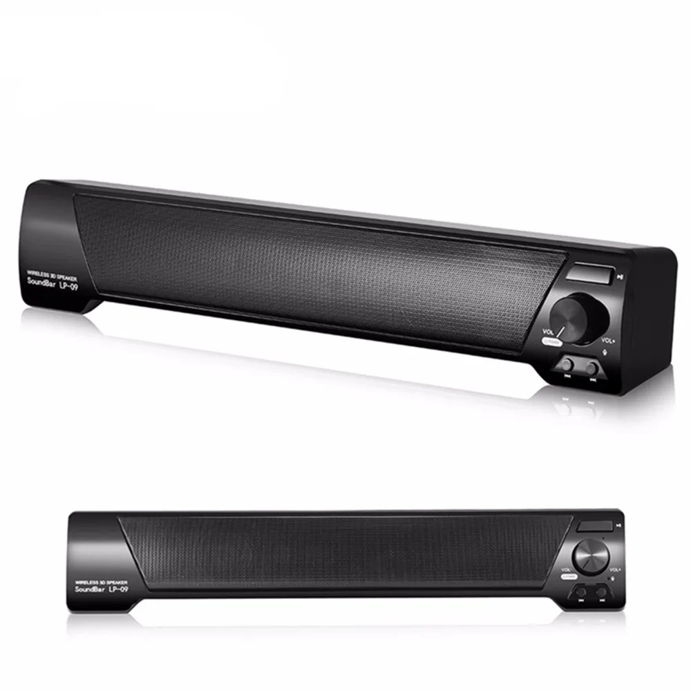 Динамик s для компьютера Саундбар батарейный блок usb стерео звук aux линии в