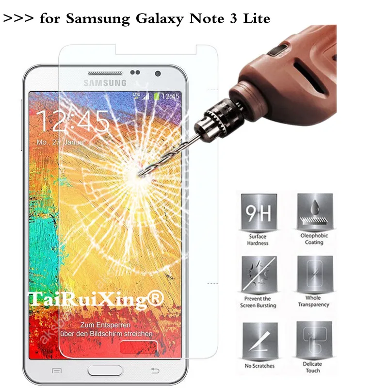 9H 2.5D 0 26 мм Закаленное стекло протектор экрана для Samsung Galaxy Note 3 Neo N7505 Защитная