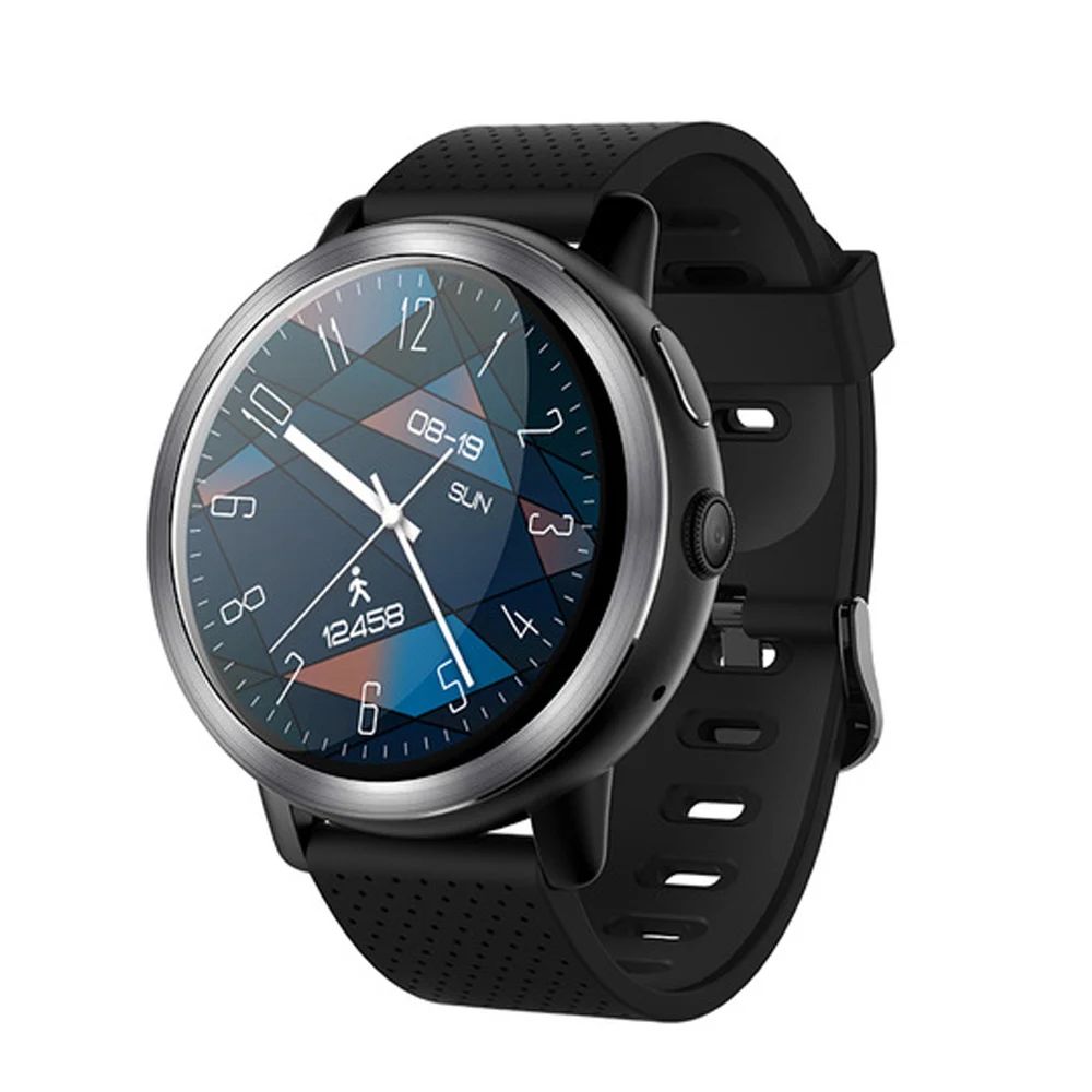 Серый LEMFO LEM8 4G Смарт-часы Android 7.1.1 2 ГБ+ 16 ГБ с gps 2МП камерой 1,3" AMOLED экран 580 мАч батарея умные часы для мужчин и женщин - Цвет: Серый
