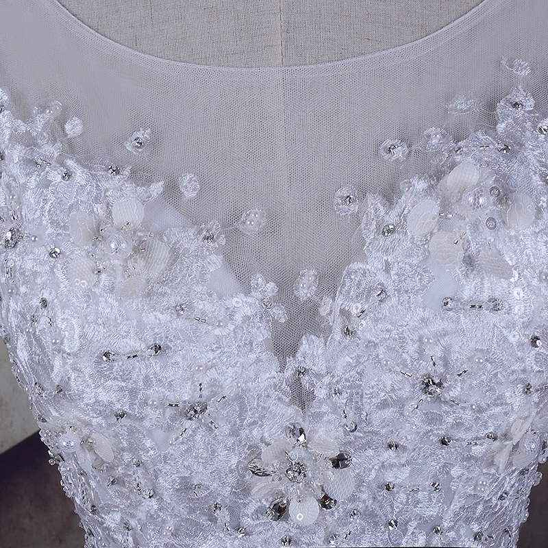 Vestido De Casamento Com Renda короткий рукав кружева свадебные платья Роскошные босоножки Свадебное платье реальные фотографии свадебное платье