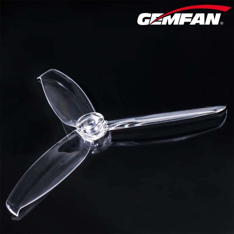 Партия из 12 пар, набор из 24 штук, Gemfan windancer 5042 5x4,2 дюймов ПК 3-лопастной пропеллер 5 мм отверстие 2 по часовой стрелке и 2 CCW Для дрона с дистанционным управлением с видом от первого лица с бесщеточным двигателем
