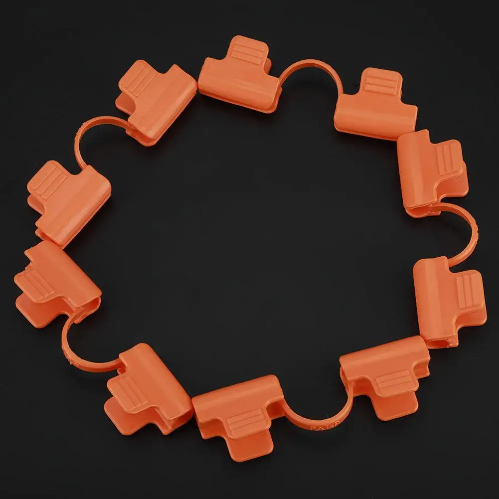 10 шт. зажимы для пленки пряжки 11 мм Тепличный цветок домашний согревающий дом