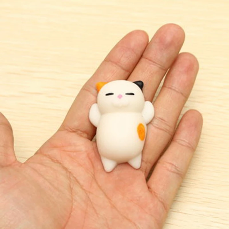 Mochi кошка котенок телефон ремешки Мягкая игрушка резиновая декомпрессия