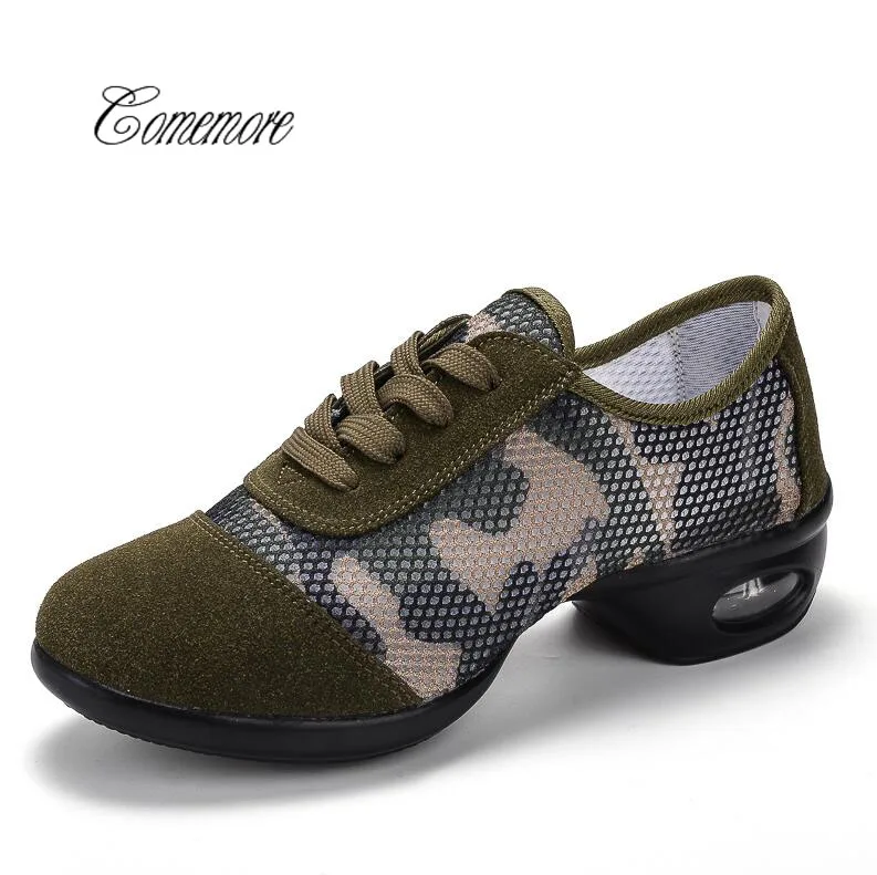 Comemore/Новинка спортивная обувь с мягкой подошвой дышащая танцевальная