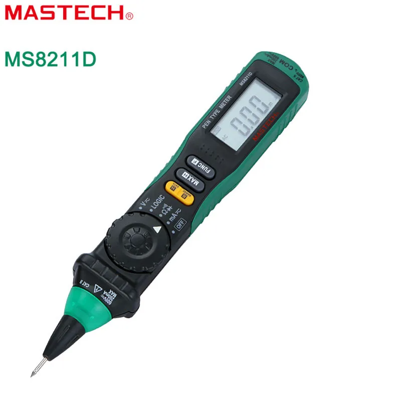 MASTECH MS8211D Тип Ручки Цифровой мультиметр автоматический диапазон DMM измеритель
