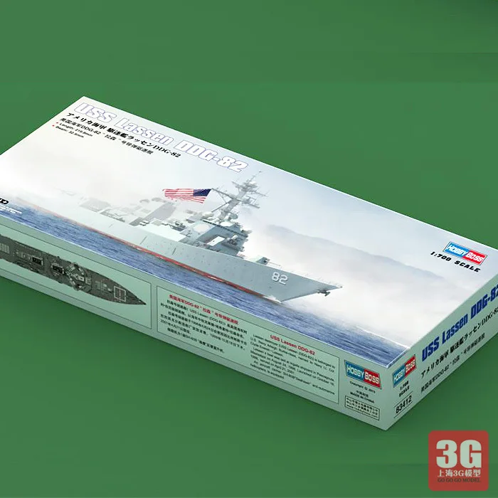 Hobbyboss Trumpeter масштаб 1/700 корабль 83412 USS класс DDG 82 battleship сборные модели наборы Модели