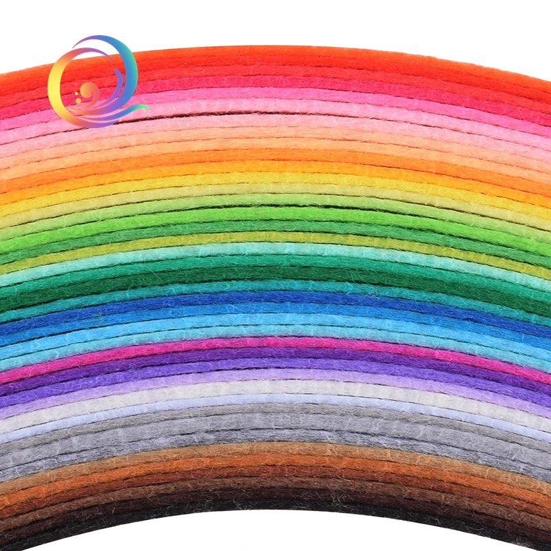 Нетканая войлочная ткань 1 мм Толщина полиэфирная войлочные украшения для дома