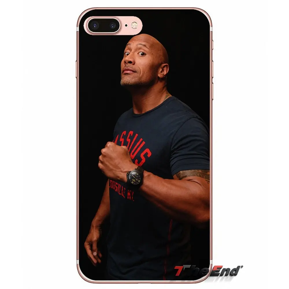 For Xiaomi Redmi 4 3 3S Pro Mi3 Mi4 Mi4i Mi4C Mi5 Mi5S Mi Max Note 2 Dwayne Johnson The Rock USA Star Soft Case | Мобильные телефоны