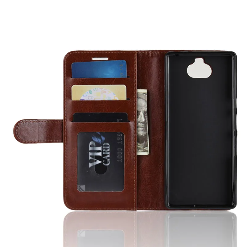 YINGHUI Luxury Elegant R64 Skin Leather Phone Case For Sony Xperia 10 Plus XA3 | Мобильные телефоны и аксессуары