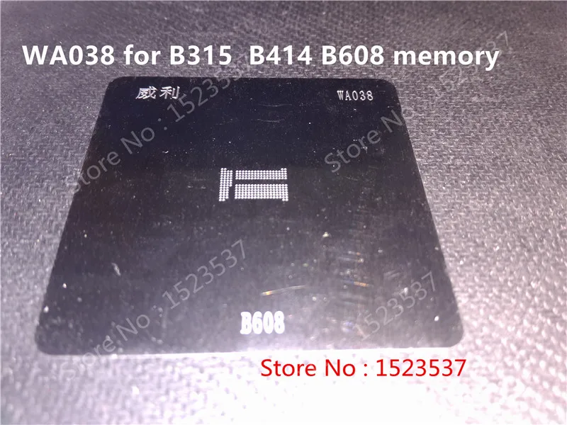 3 шт./лот BGA Реболлинга Трафарет для samsung EMMC B414 B608 B315 BGA169 BGA153 BGA162 BGA186 BGA221 7 шрифта E A89