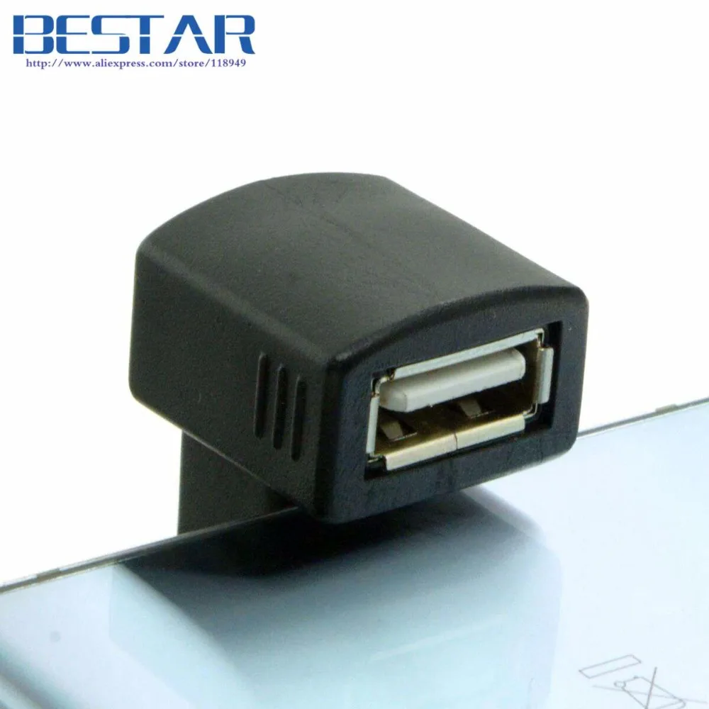 Прямоугольный удлинитель V8 Micro USB OTG на 2 0 с углом поворота 180 градусов для