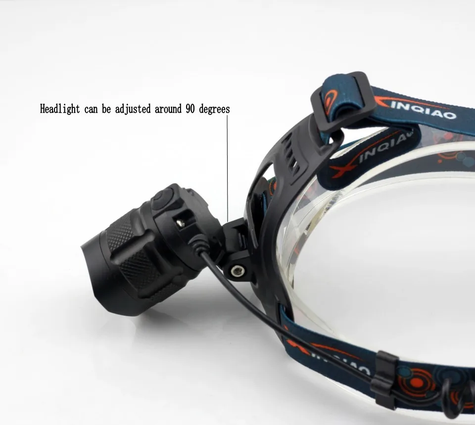 YUPARD USB фары XM-L2 светодиодный T6 светодиодный фары высокой мощности Дополнительный внешний аккумулятор выход USB зарядки аккумуляторов 18650