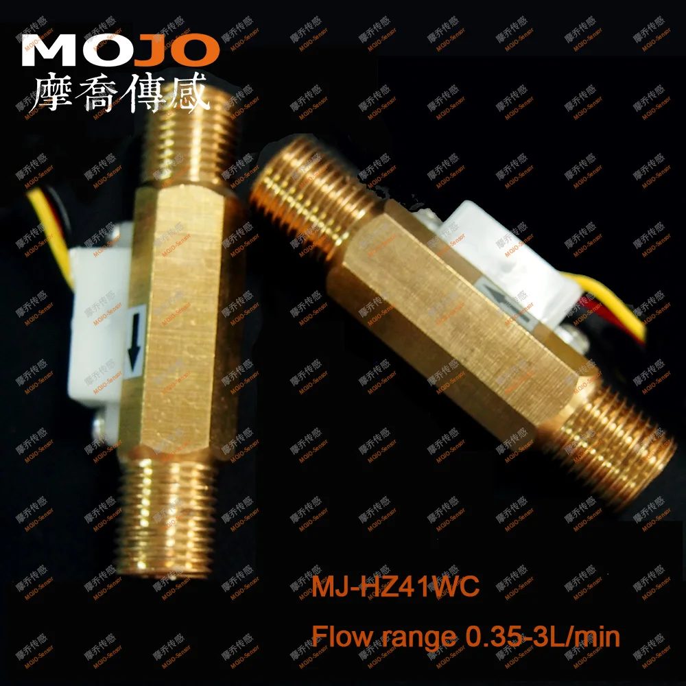 2019 MJ HZ41WC (10 шт./лот) латунный материал G1/4 ''диаметр 0 35 3л/мин Датчик Холла