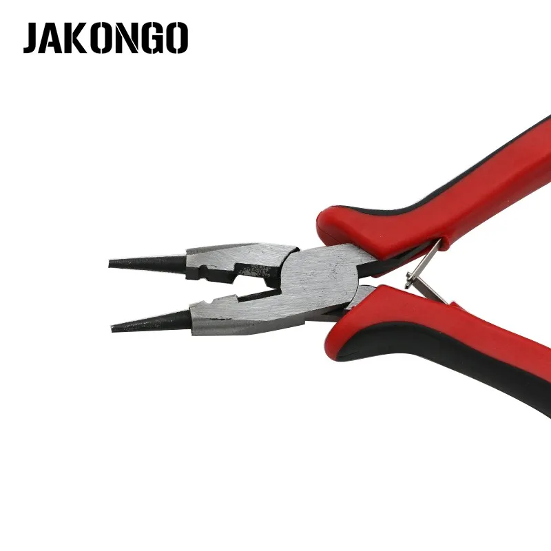 JAKONGO красные плоскогубцы для ювелирных изделий ручной работы бусины поделки из