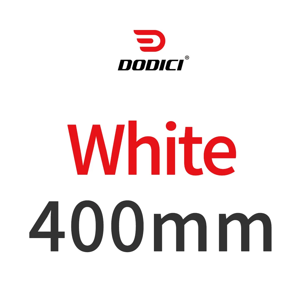 White 400mm DODICI из углеродного волокна, шоссейный руль глянцевый красный черный, белый цвет из углеродного волокна, шоссейный руль 31,8*400/420/440 мм Велоспорт велосипед Запчасти - Цвет: White 400mm