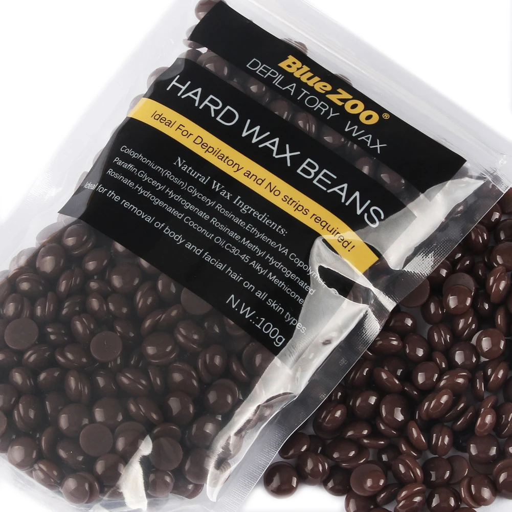 Хорошее качество жесткий воск бобы депиляции Bean 100 г кофе аромат горячий удаления