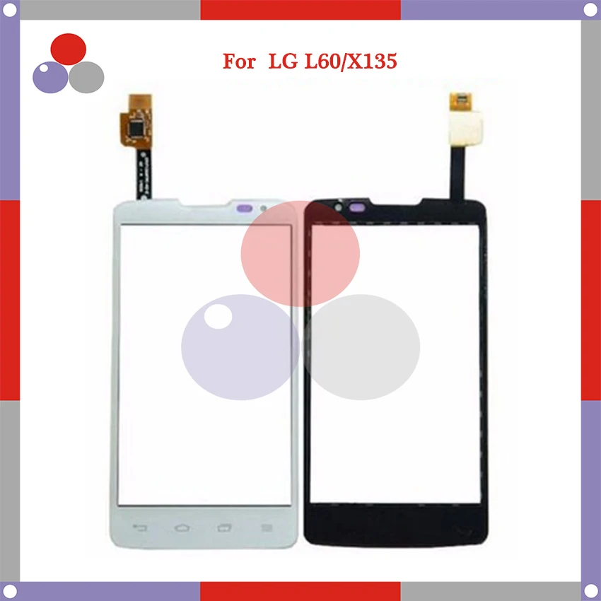 4 3 ''для LG L60 X145 X135 L601 сенсорный экран панель Датчик дигитайзер внешнее стекло