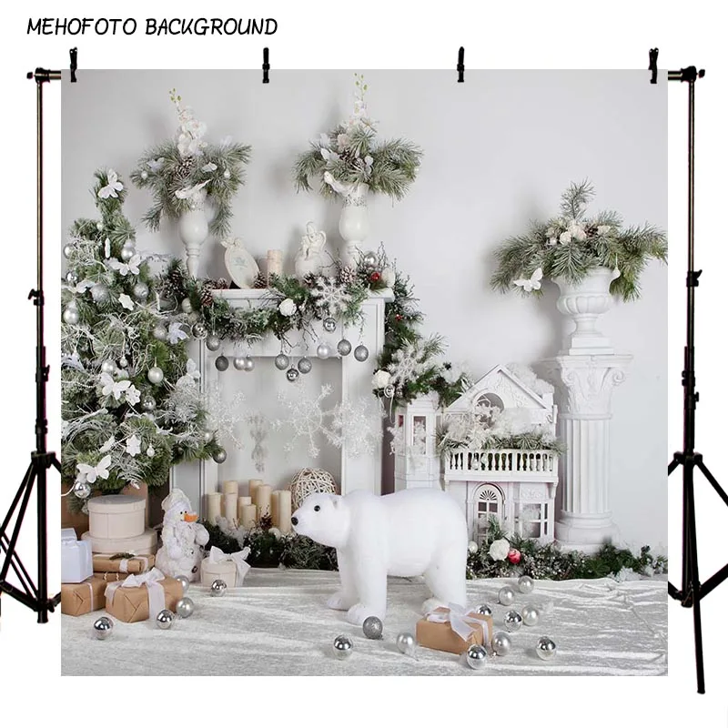 Рождественские фоны для фотографии Рождественская елка Декор Праздничная