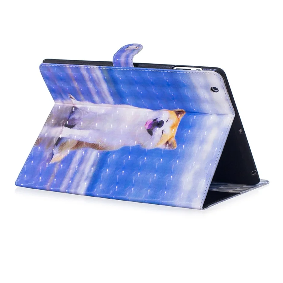 Чехол из искусственной кожи с 3D принтом для iPad 2 3 4 A1460/59/58 A1416/30/03 A1397/96/95 умный чехол