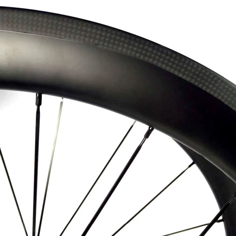 BIKEDOC 700CFull карбоновое колесо 50 мм прямой Тяговый Powerway R51 Hub дорожные велосипедные