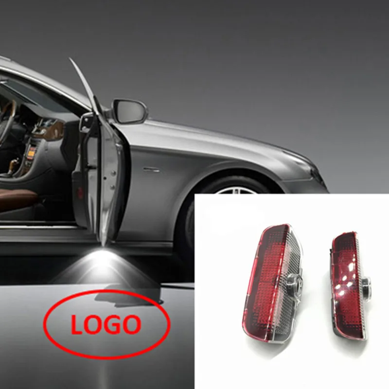 Haoyuehao 2 x светодиодный двери автомобиля подходит для Skoda Superb 2009 2010 2011 2012 2013 2014 2015