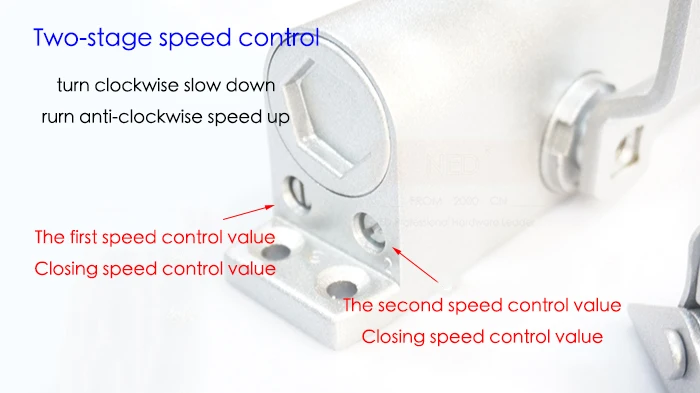 NAIERDI бытовой контроль скорости тип регулируемый Дверной доводчик пожарный канал