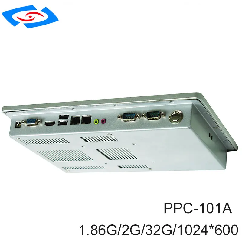 Новейшая 10 1 дюймовая высокая яркость Встроенная IP65 промышленная Сенсорная