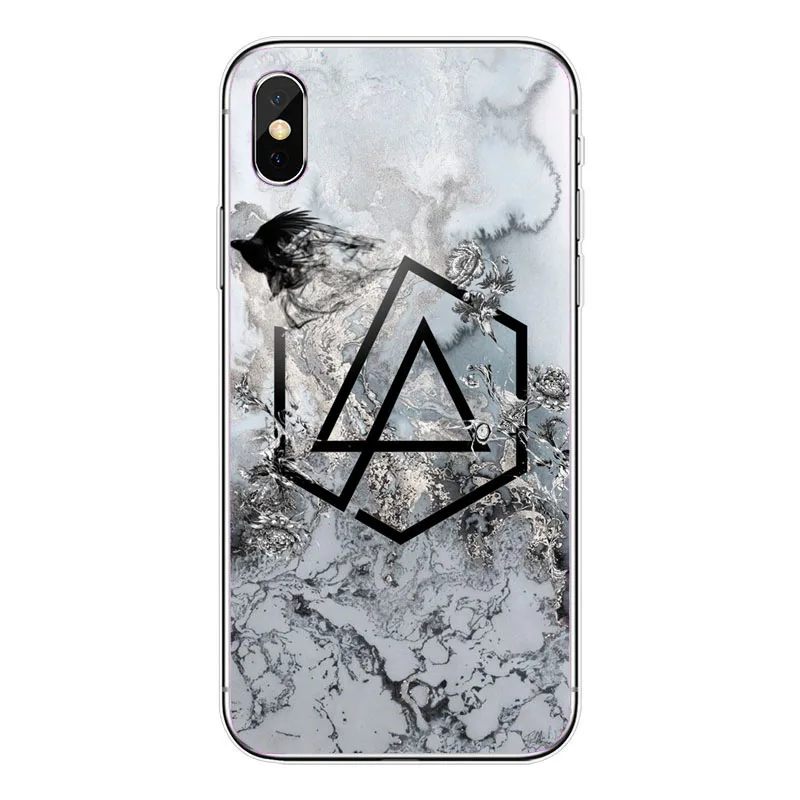TPU Чехол для iphone 5 4 6 7 8 Plus X Ultra Fino Linkin Park Честера БЕННИНГТОНА Мягкий ТПУ чехол для телефона - Цвет: TPU