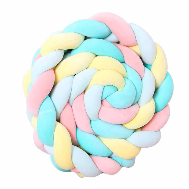 3 м Детская кровать бампер с узлом дизайн для новорожденных детской кроватки