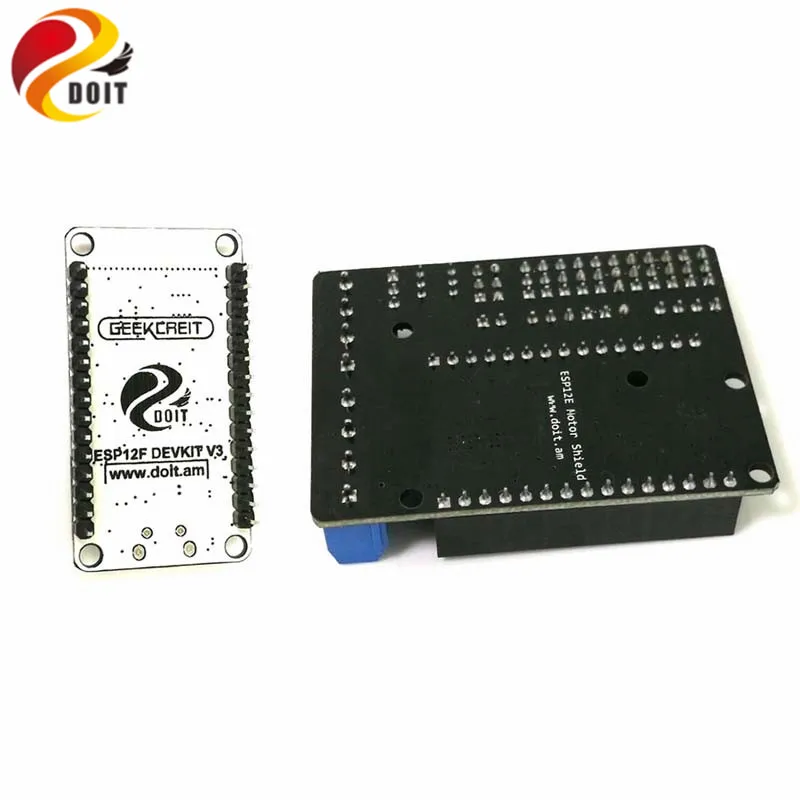 Макетная плата NodeMCU ESP8266 5 шт. + щит для привода мотора Комплект сделай сам