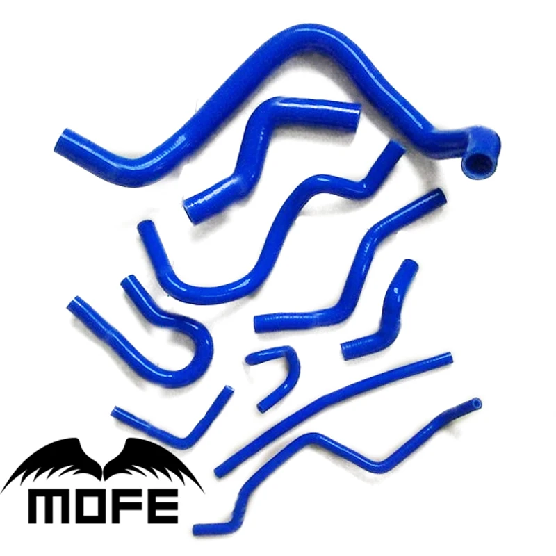 Mofe 10 шт. розовый синий черный красный высокотемпературный силиконовый шланг
