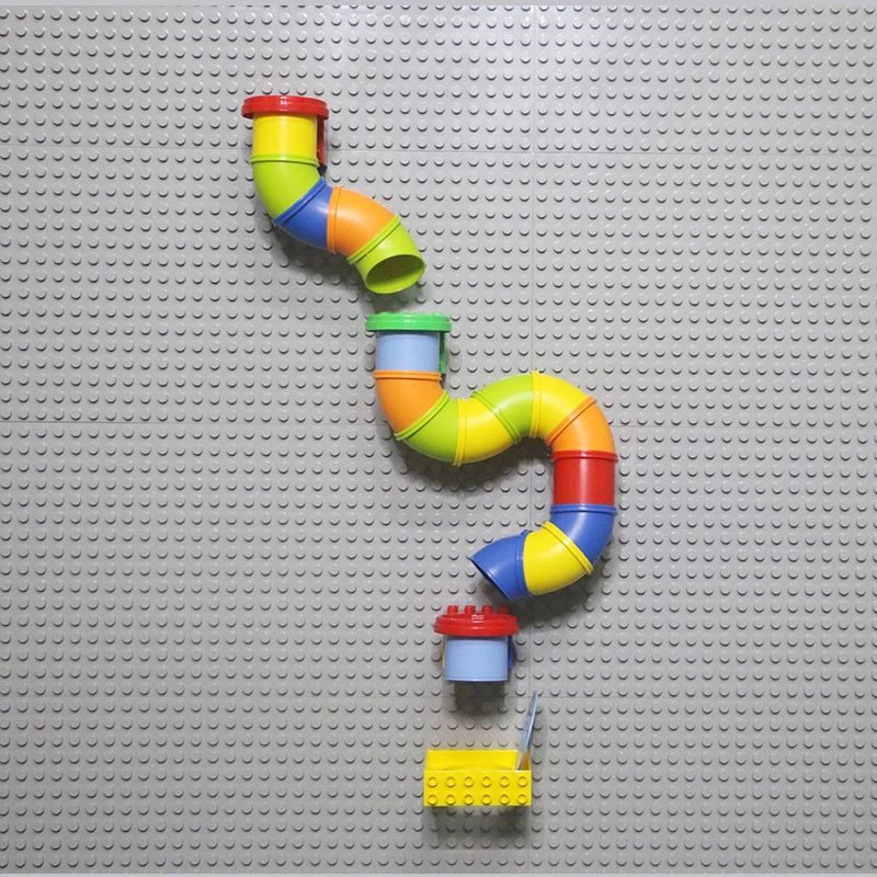 Креативный LegoINGly Duplo строительный блок настенная опорная плита дизайнерский