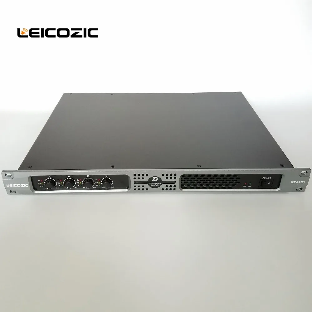 Профессиональные усилители Leicozic DX4350 4 канала импульсный усилитель